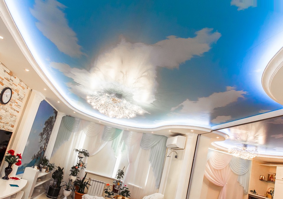 Заказать потолок с фотопечатью в г. Березник