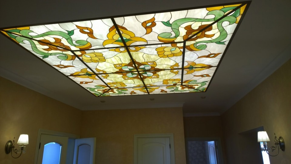 Заказать световой потолок с фотопечатью в г. Березник